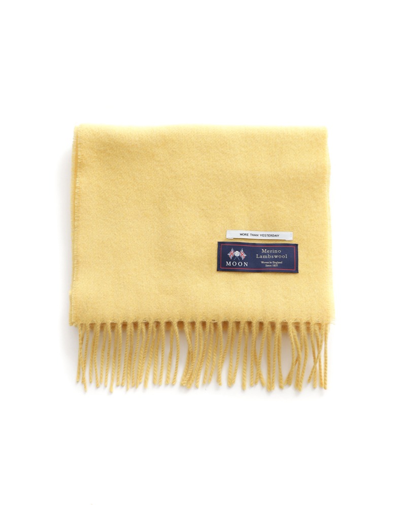 British merino wool scarf (Solid)