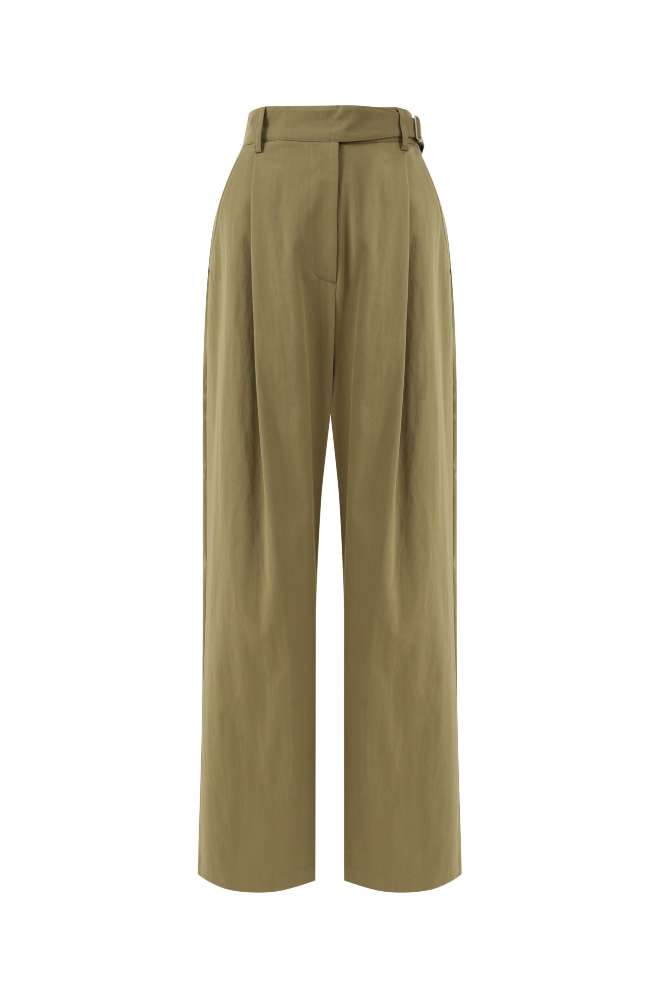 Belted One Tuck Trouser
