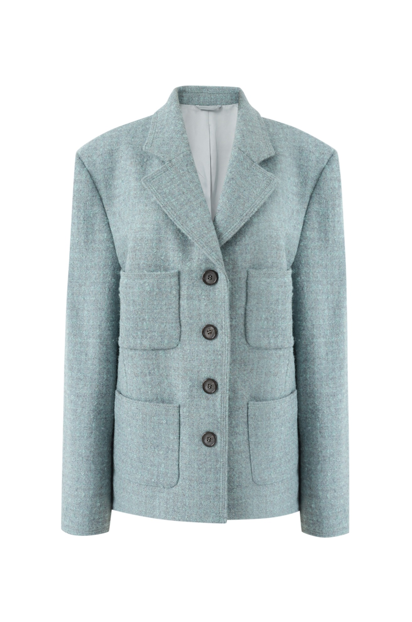 Abraham Fancy Yarn Tweed Jacket (MINT)