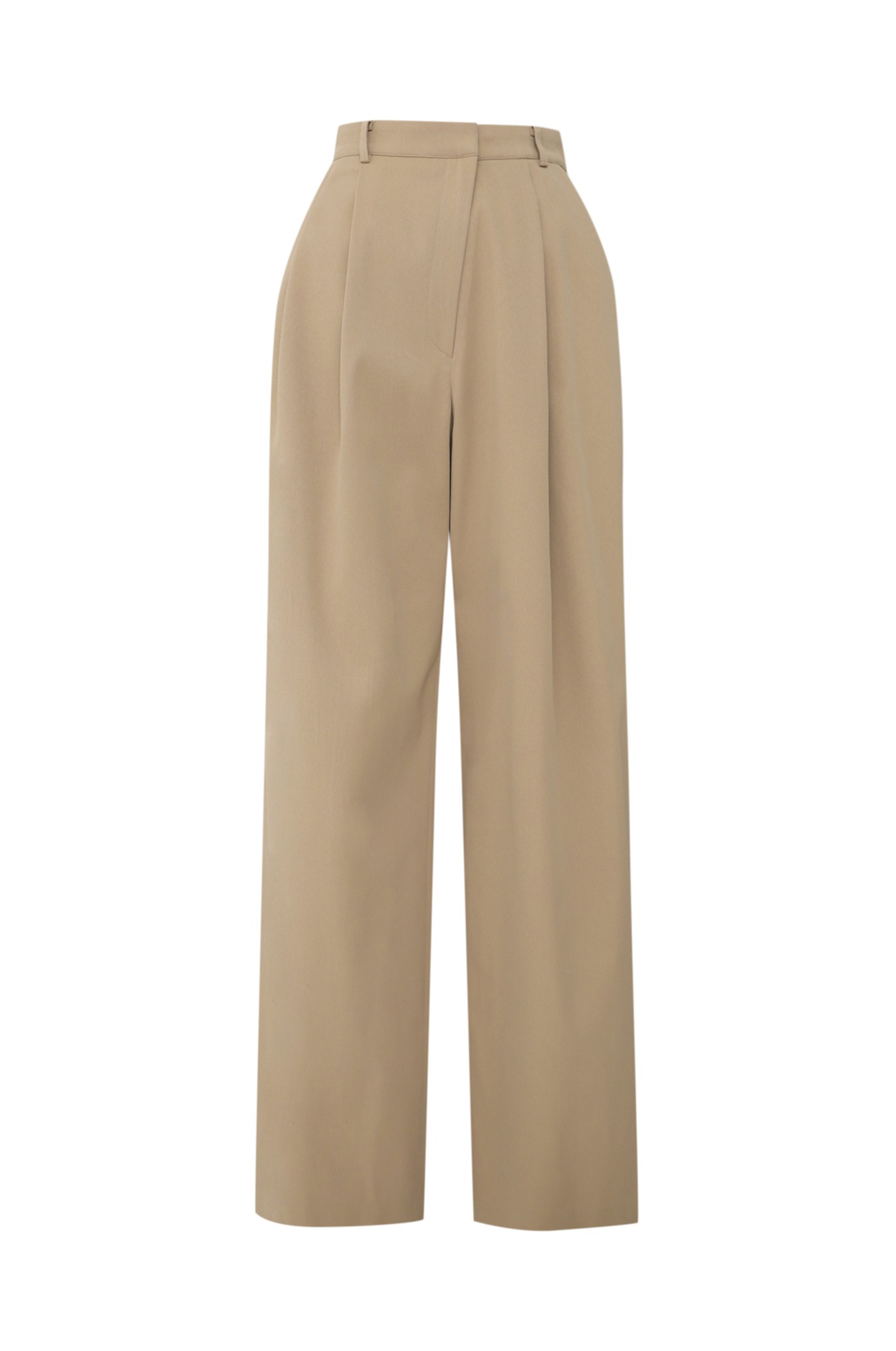 Front &amp; Back Pleated Trousers