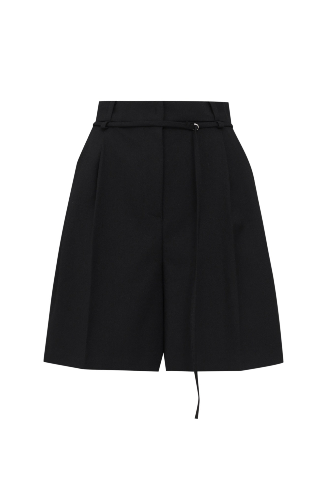 Pleated A-line Shorts
