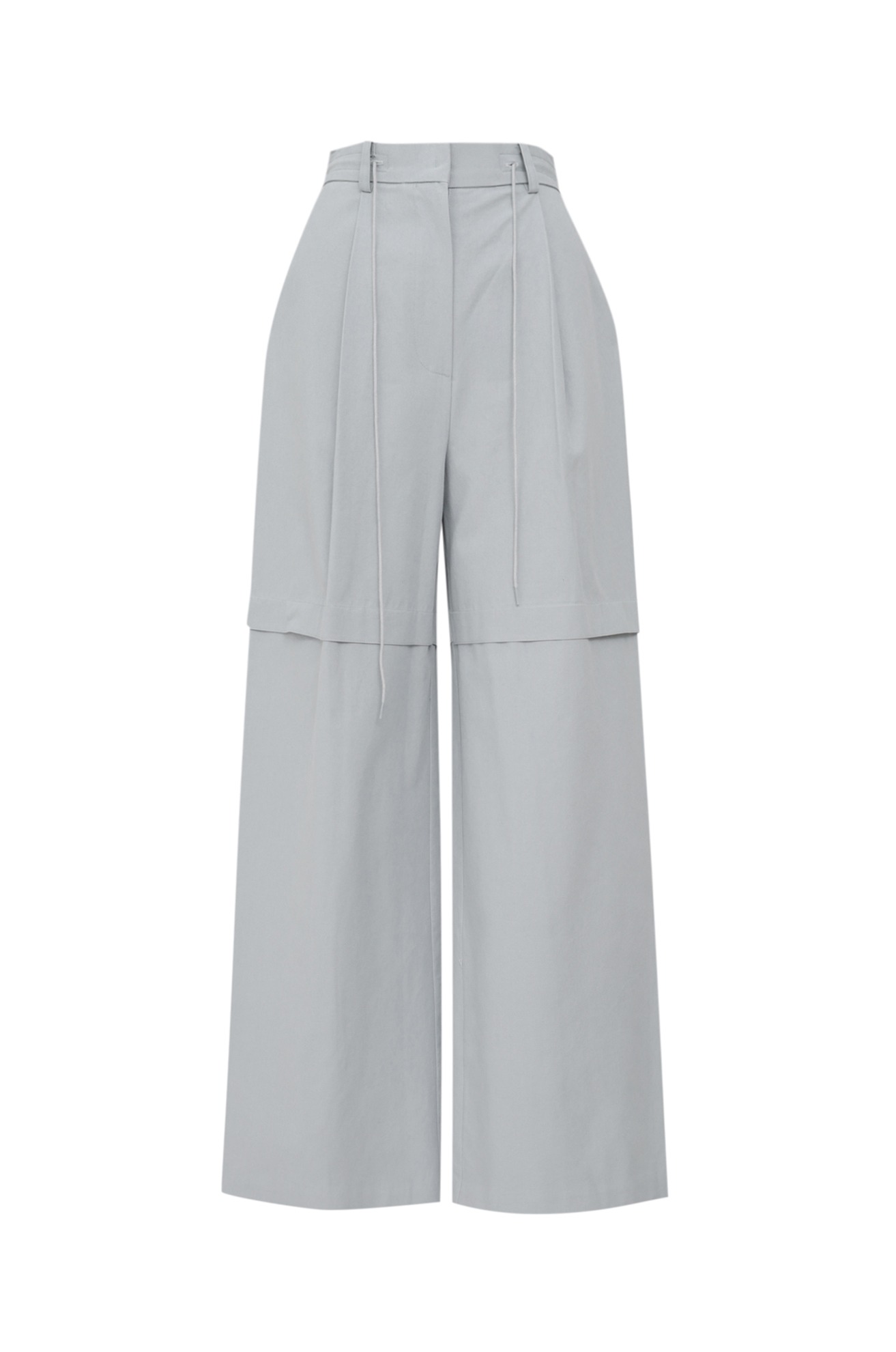 Convertible Detail Trousers with Waist String