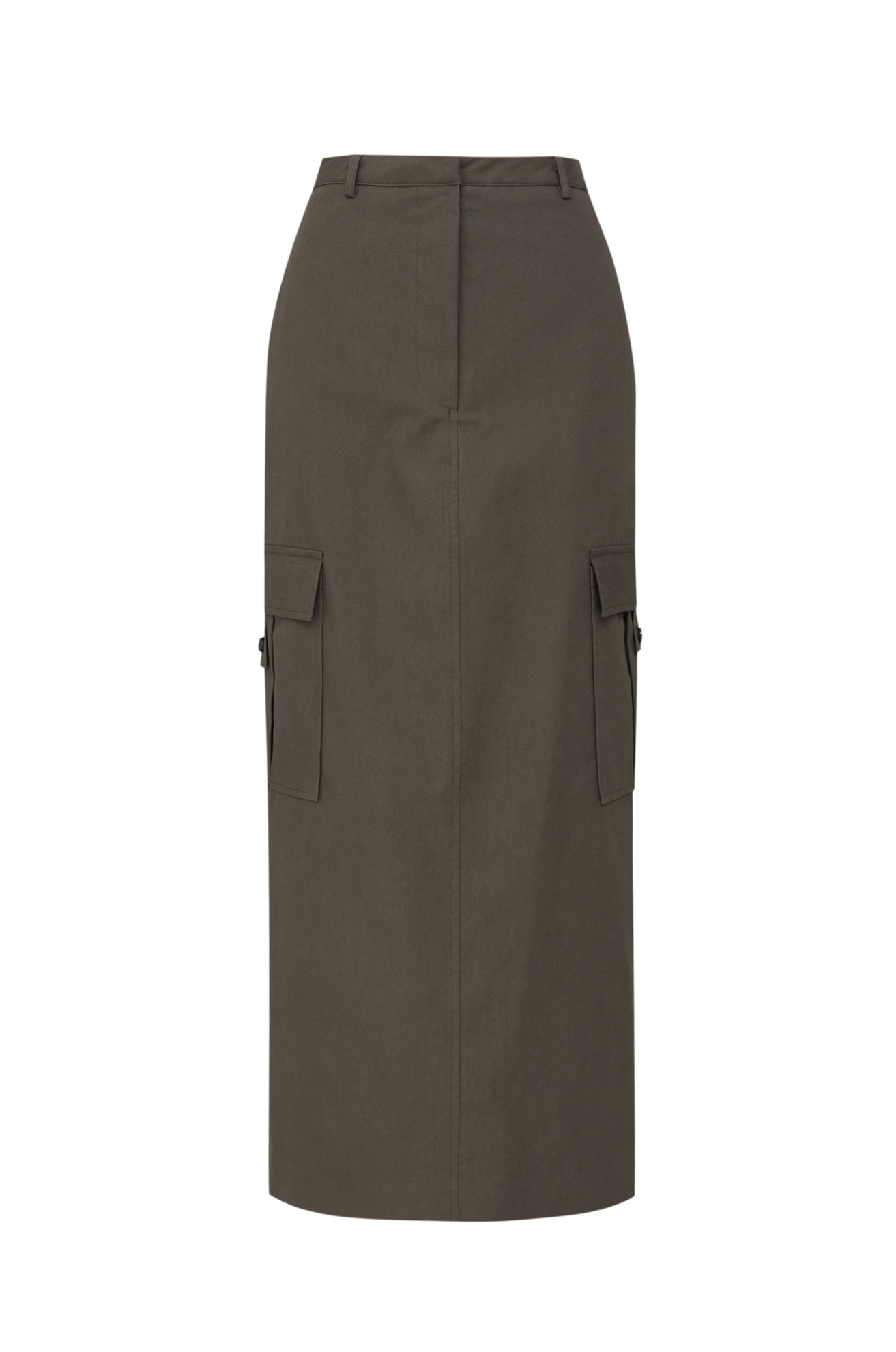 Cargo Pocket Long Skirt