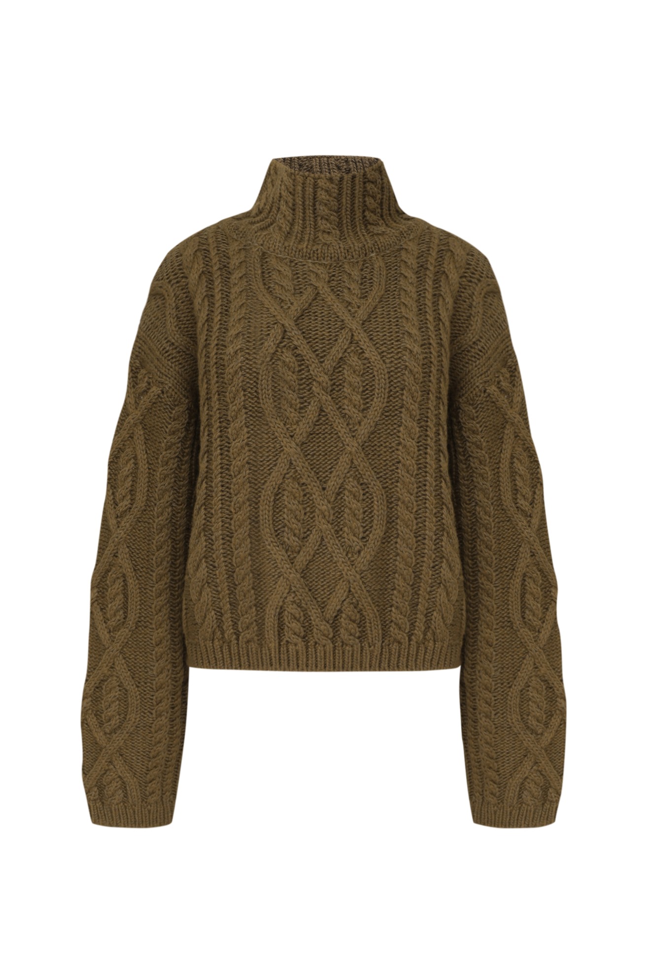 Cable Knit Turtleneck Sweater  12/2 순차발송