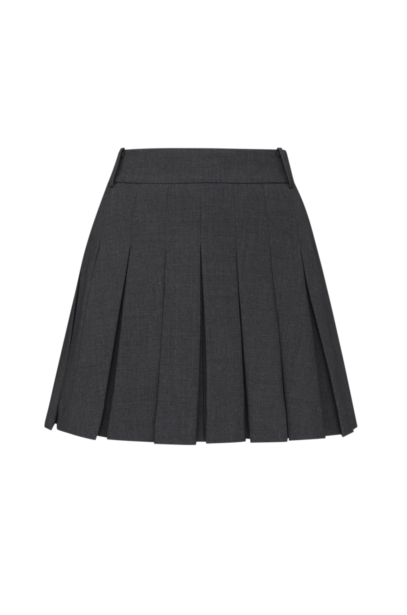 Pleats Mini Skirt