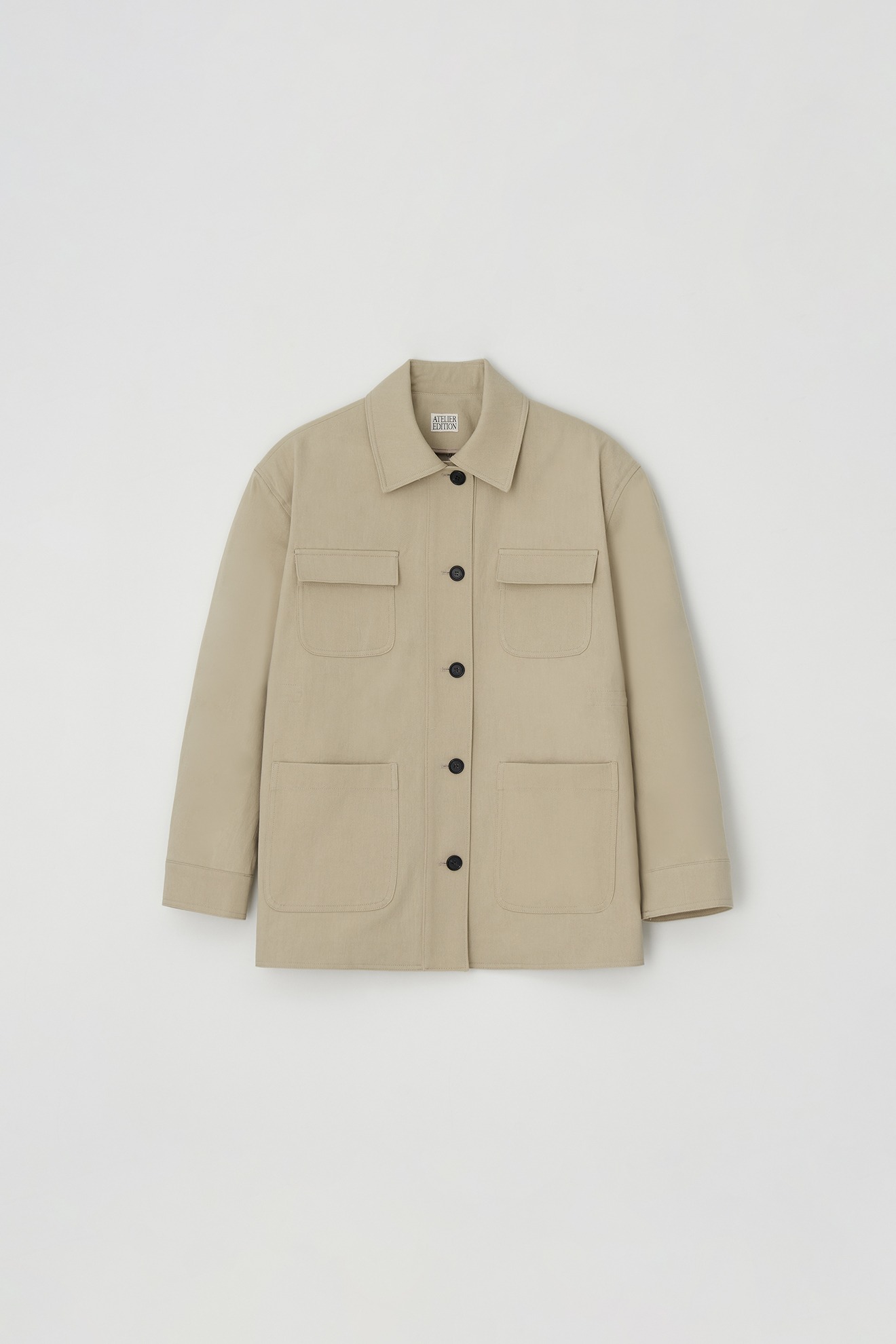 Cotton Oversize Jacket (beige)