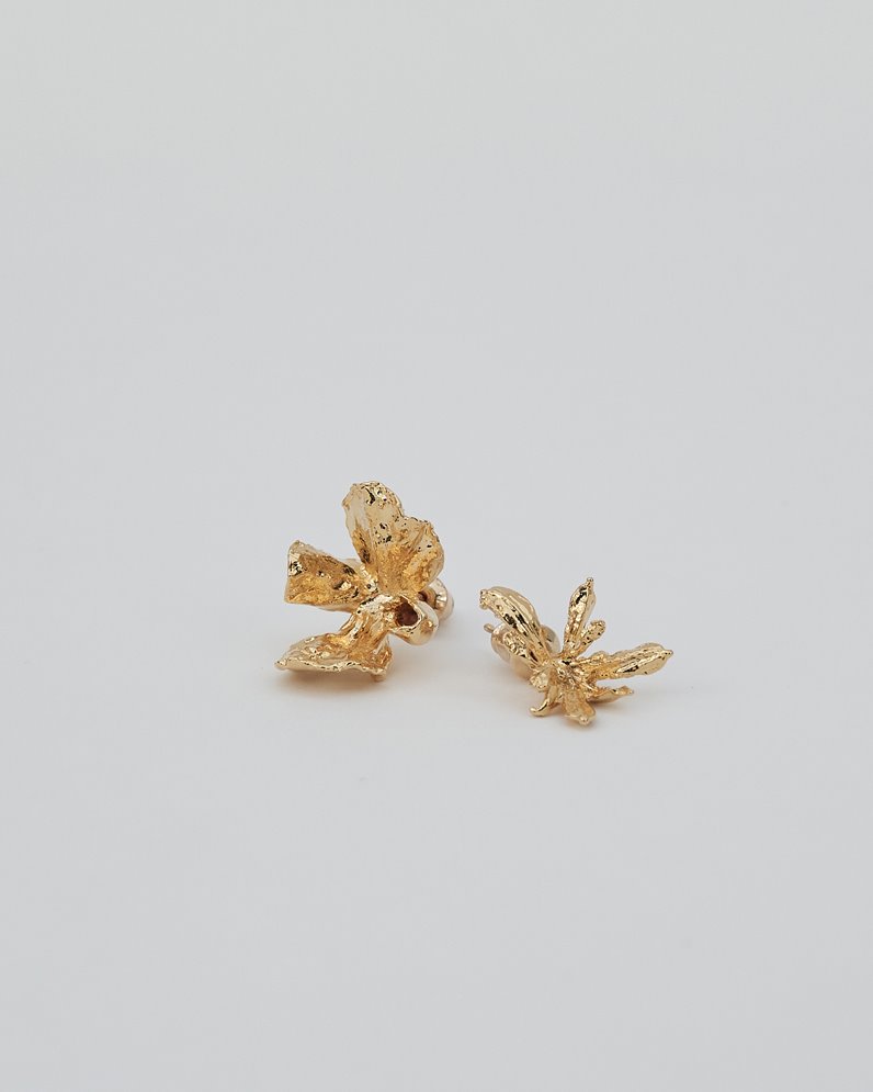 Flower Leaf Earing (GOLD)
