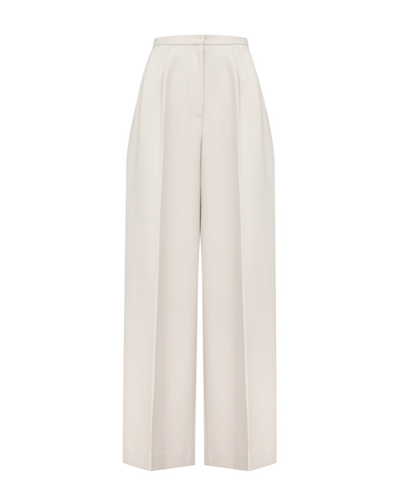 Wide Flare Trousers