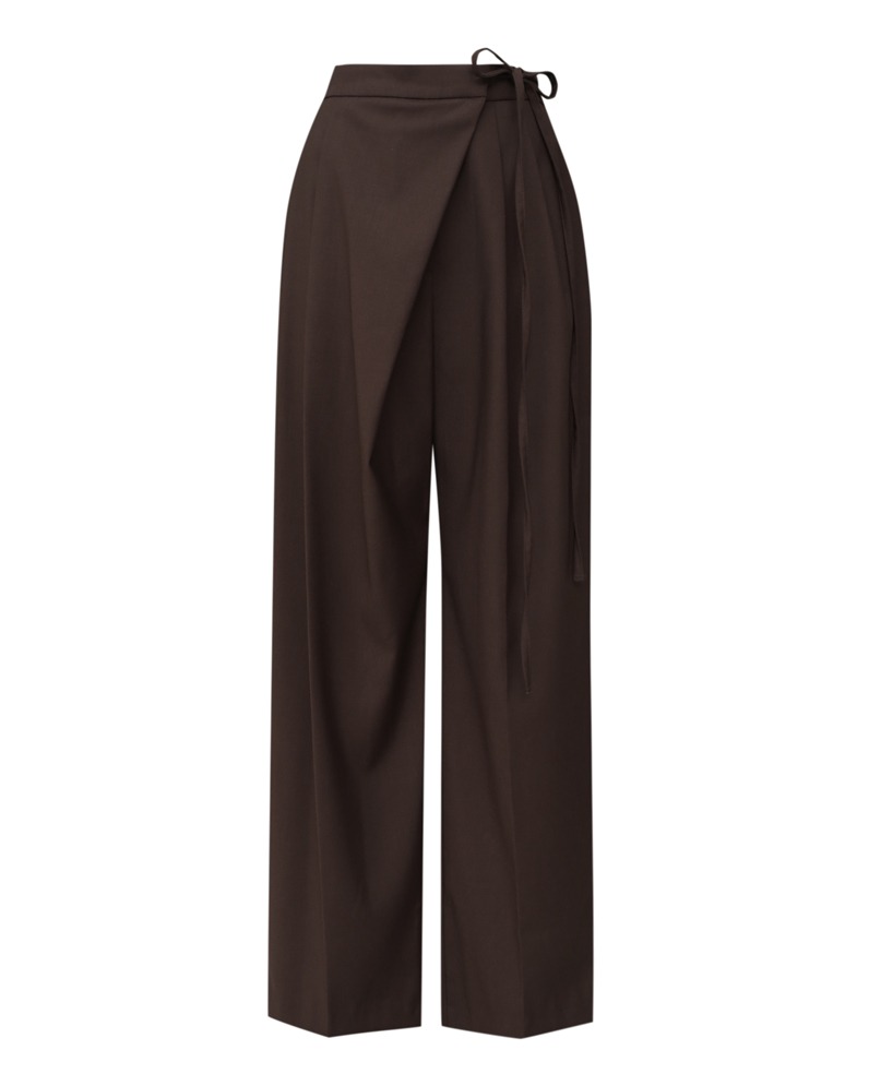 Wide Wrap Trousers