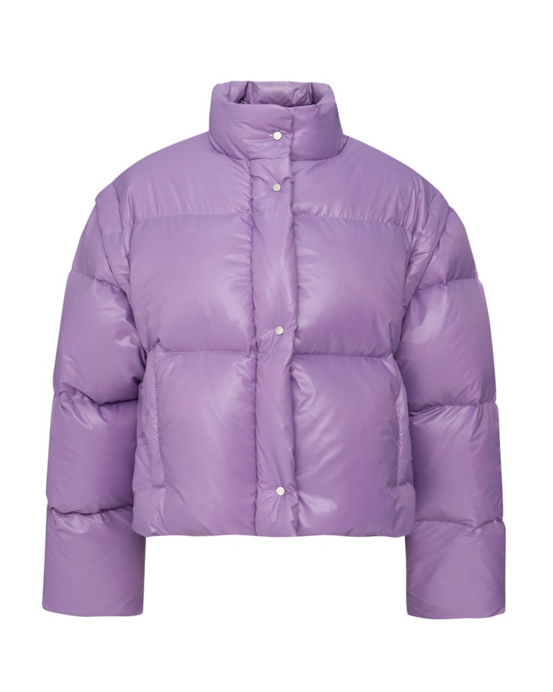 Two-Way Down Jacket with Detachable Sleeves