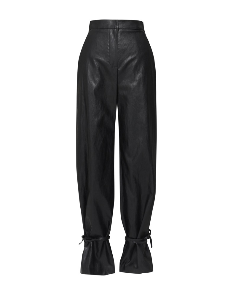 Eco Leather String Pants
