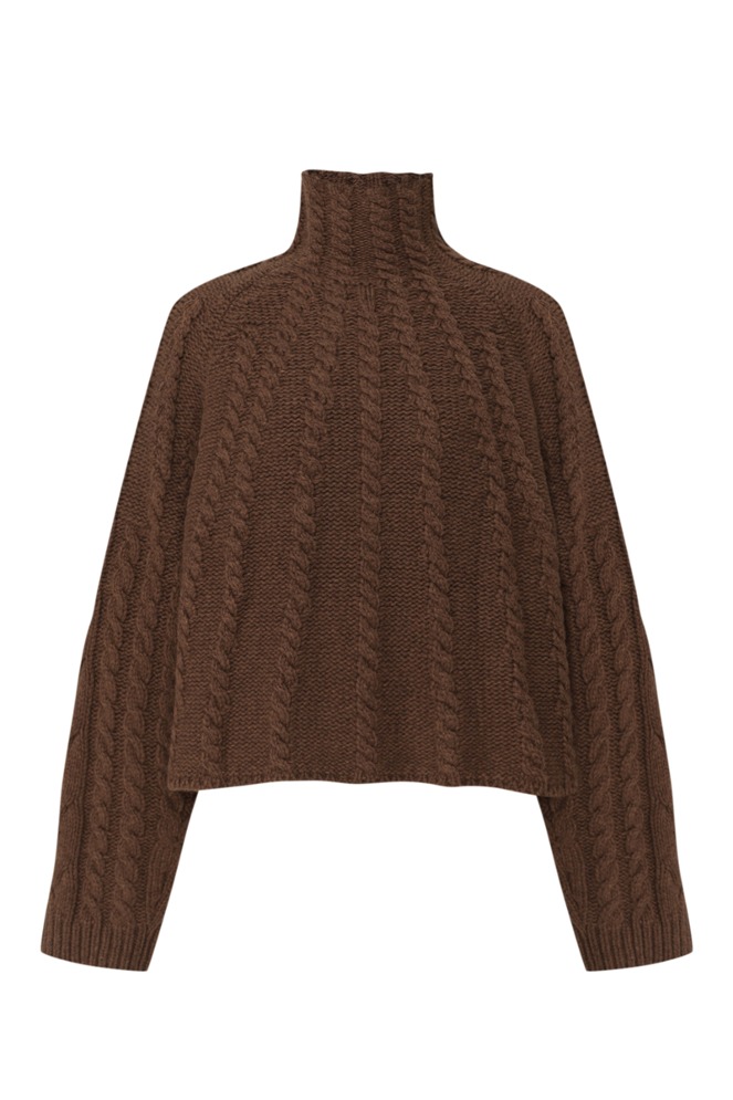 Cable Turtleneck Knit  12/8 순차발송