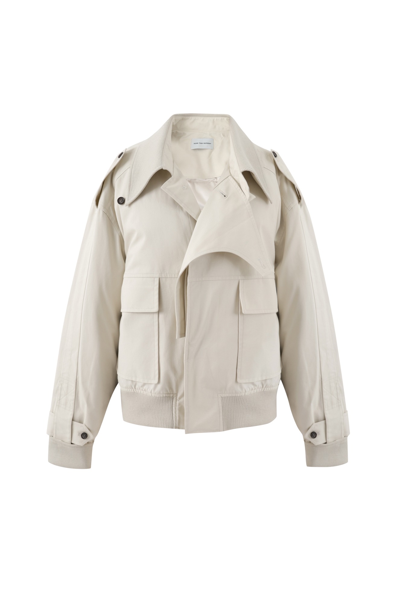 Trench Blouson with Detachable Duck Down Liner (IVORY)