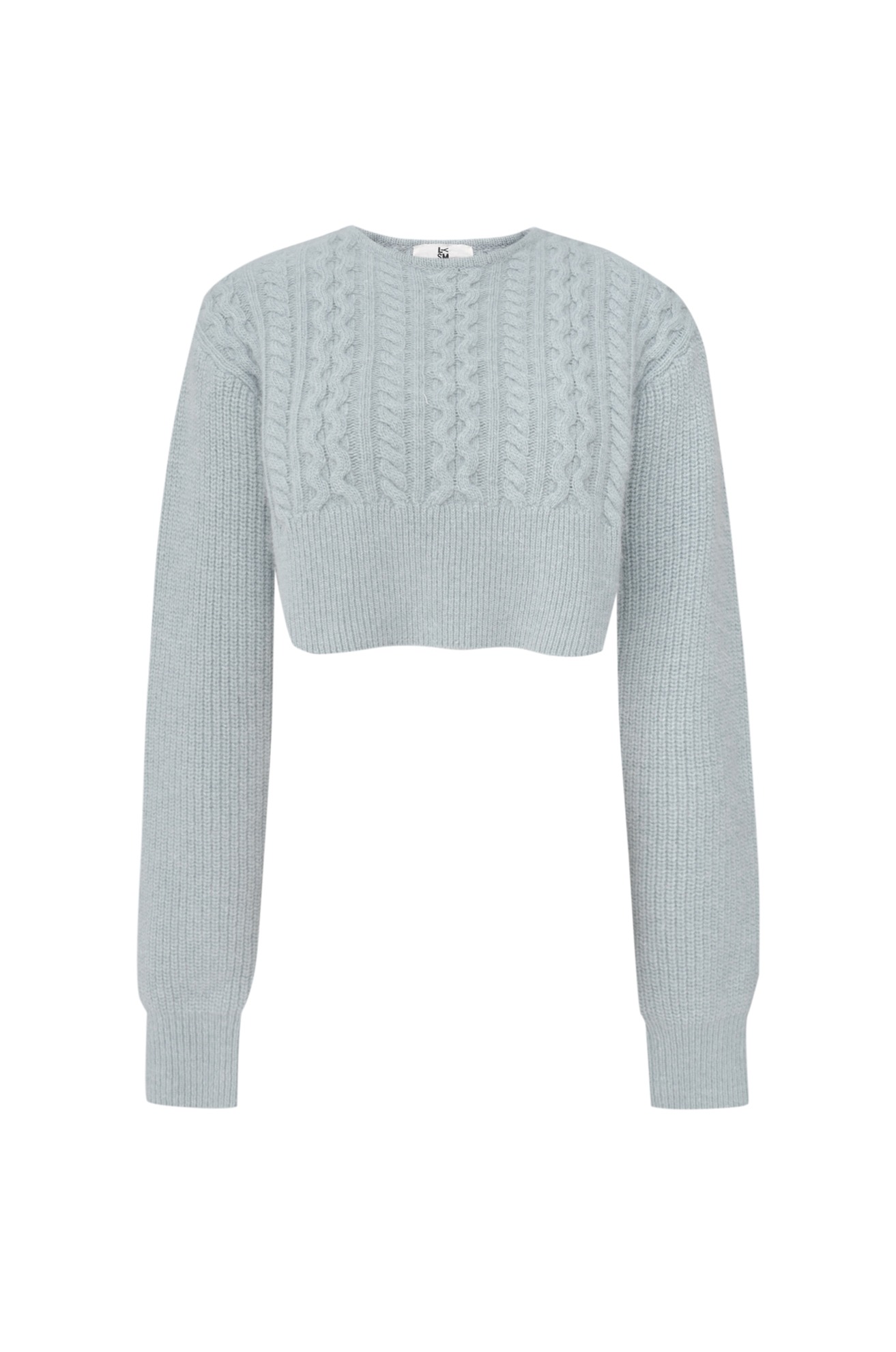 Cropped Cable Knit