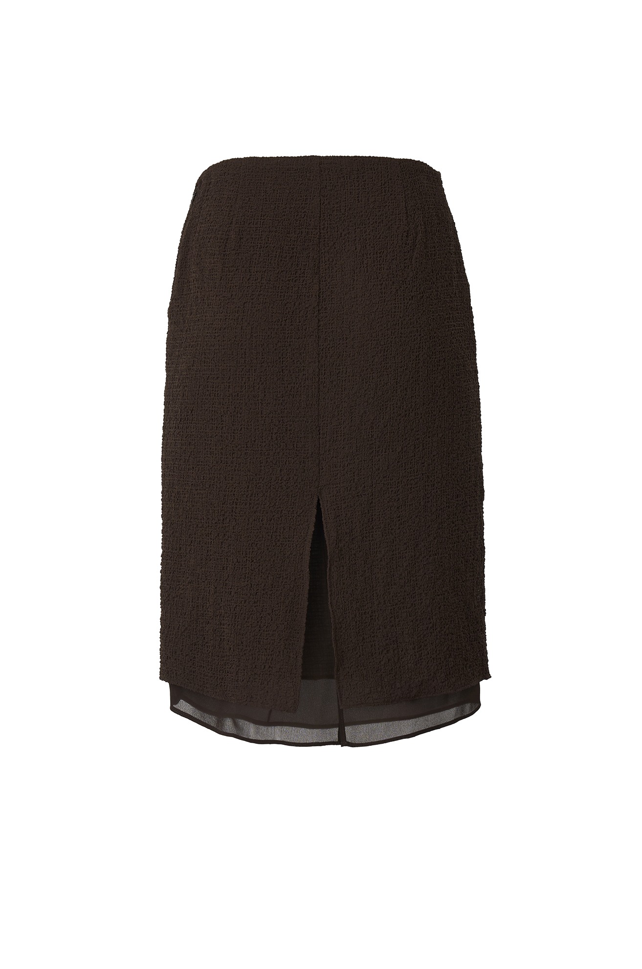 Wrinkle Skirt (Brown)